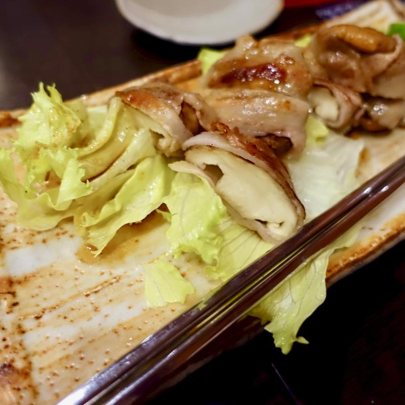 椎茸のベーコン巻き(おおよそ )