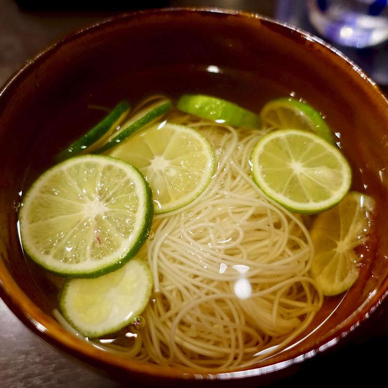 すだち入りそうめん(おおよそ )