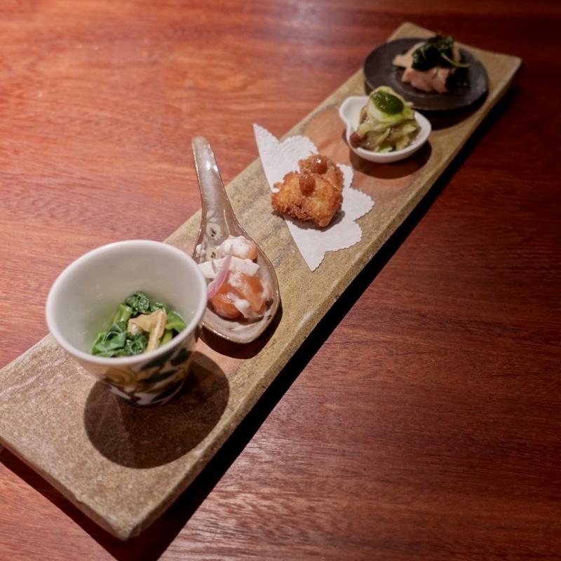 小鉢5品(ぽつらぽつら )