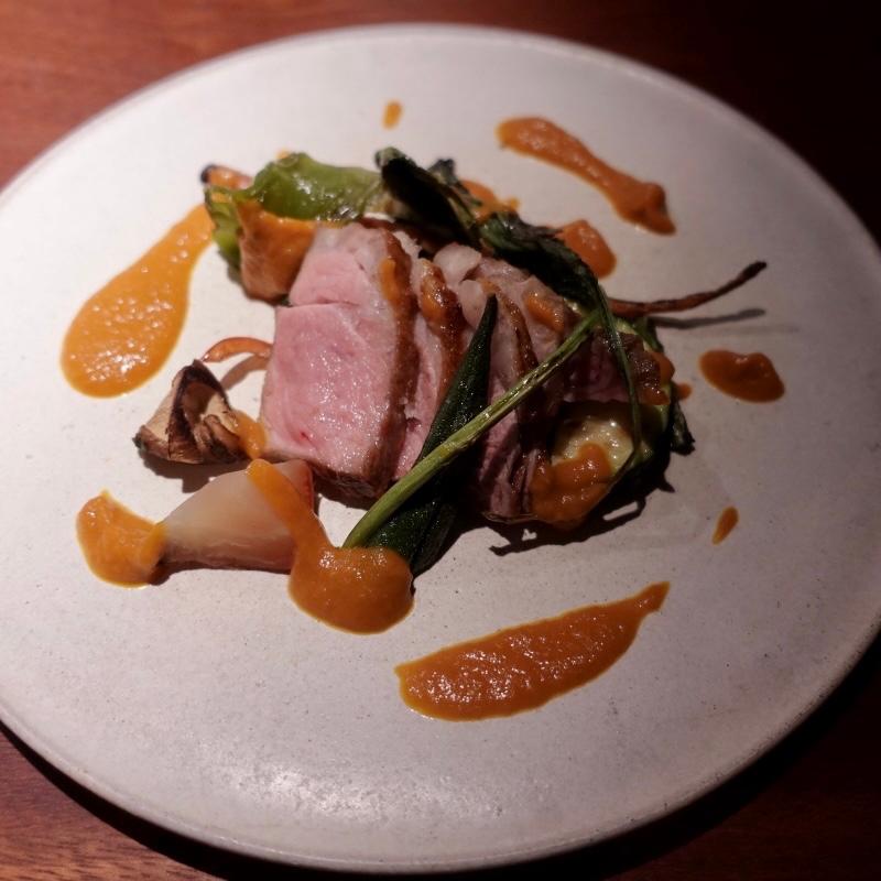 豚のグリル(ぽつらぽつら )