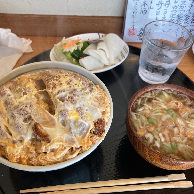 かつ丼（ロース）(とんかつ 桂)