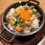 限定　仔羊リゾット(海老丸らーめん)