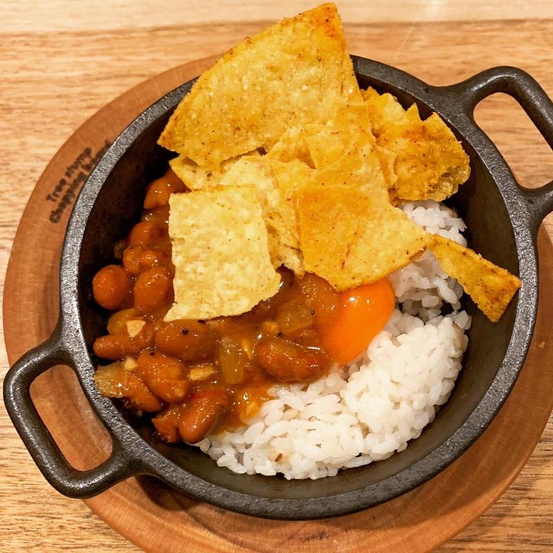 限定　鴨チリビーンズリゾット(海老丸らーめん)