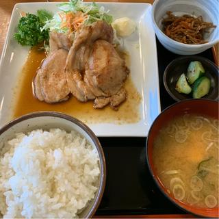 生姜焼き定食(富谷カントリークラブ )