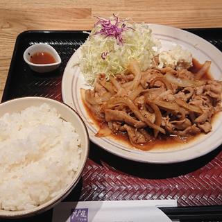 豚の生姜焼き定食 【2倍】(大戸屋ごはん処 ノースポートモール店)