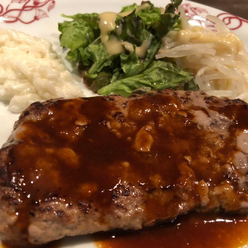 ハンバーグステーキランチ(ル・グランブル)