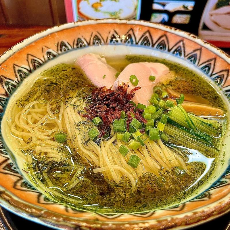 海苔とエビ風味の冷しそば(麺創なな家 )