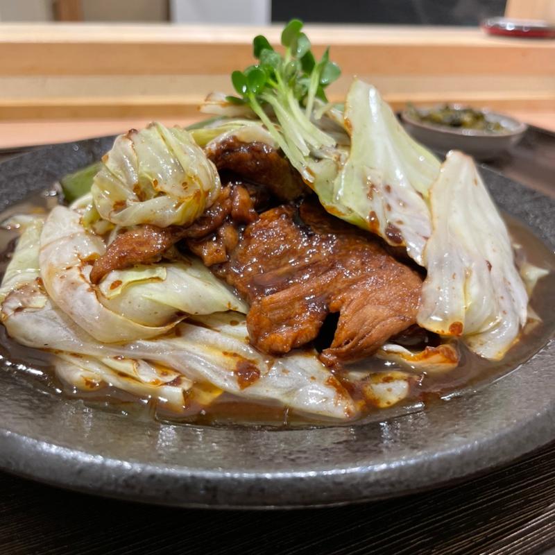 和風回鍋肉定食(和風回鍋肉専門店 だしや。)