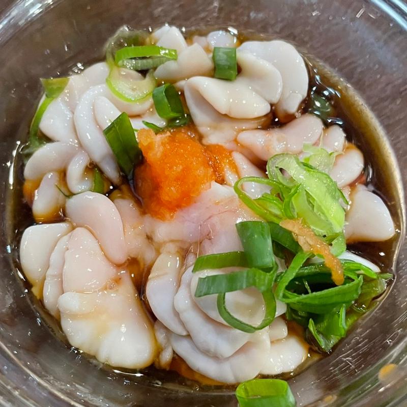 白子ポン酢(鮪 やきとり須田)