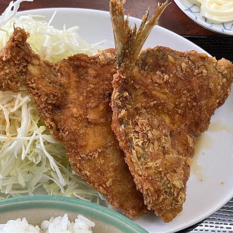 アジフライ定食(ことぶき食堂 )