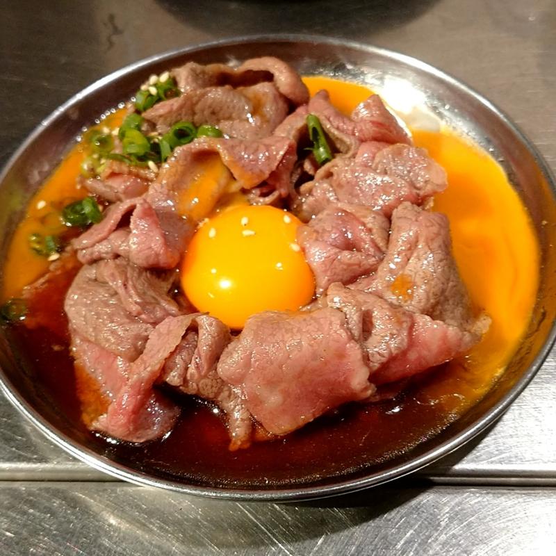 和牛炙りユッケ(ヒロミヤ 3号店)