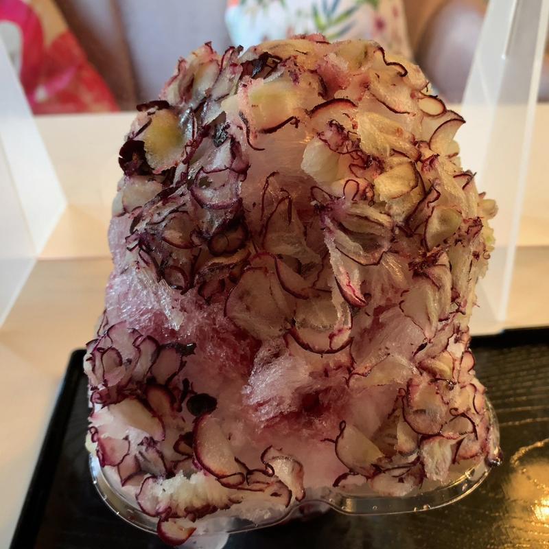 巨峰かき氷(台湾茶房　ホワイトアレイ)