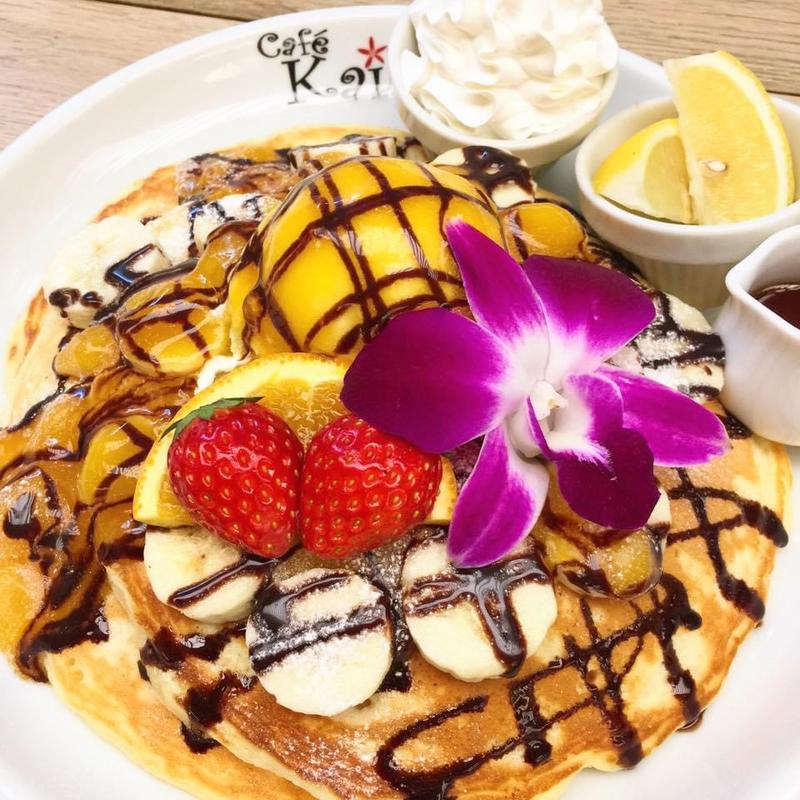 マンゴーパンケーキ(Cafe Kaila 表参道店 （カフェ・カイラ）)