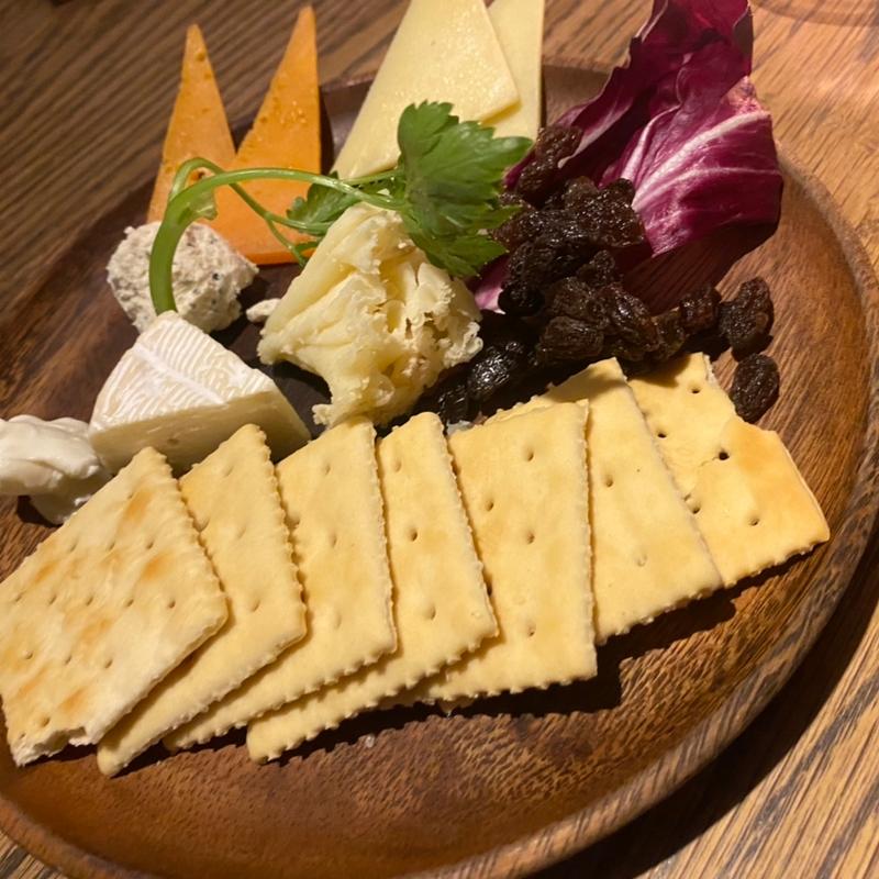 チーズの盛り合わせ(カフェ コットンクラブ)