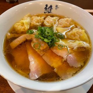 ワンタン麺＋チャーシュー(麺や 維新)
