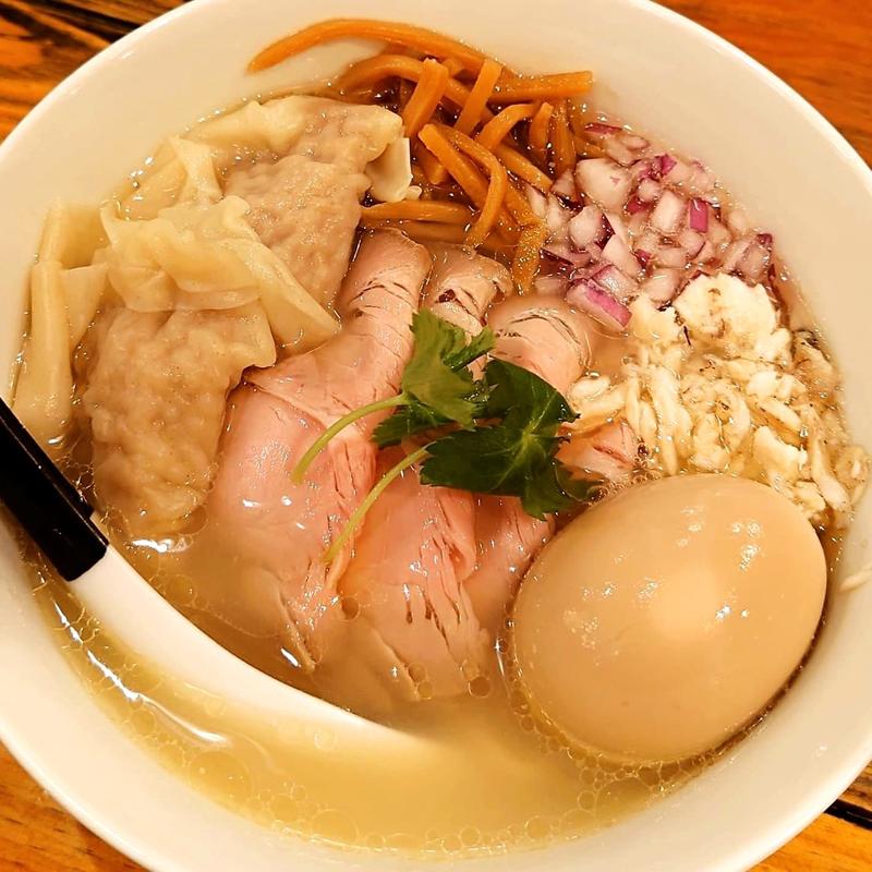 鯛の塩そば特製(武蔵ノ麦穂)