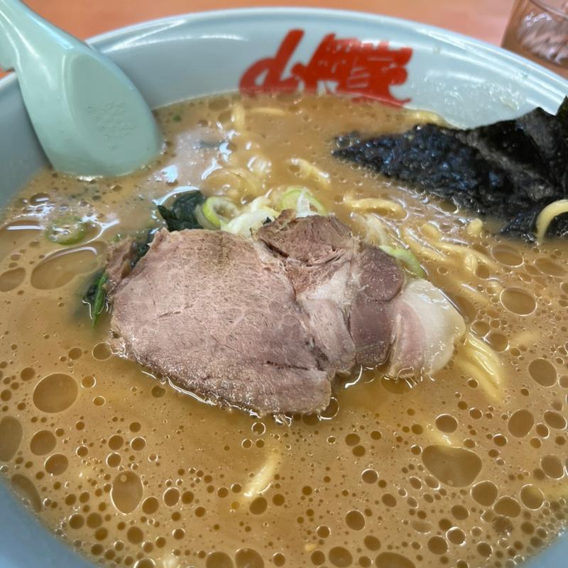 醤油ラーメン（中盛）(山岡家 桑名店 （やまおかや）)