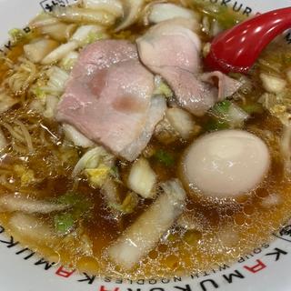 煮卵ラーメン（中盛）(どうとんぼり神座 エキマルシェ新大阪店)