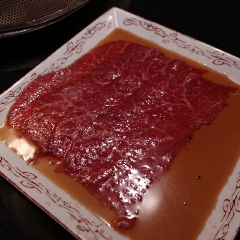 焼きスキ(銀座 正泰苑 )