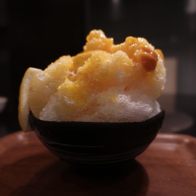 かき氷(銀座 正泰苑 )