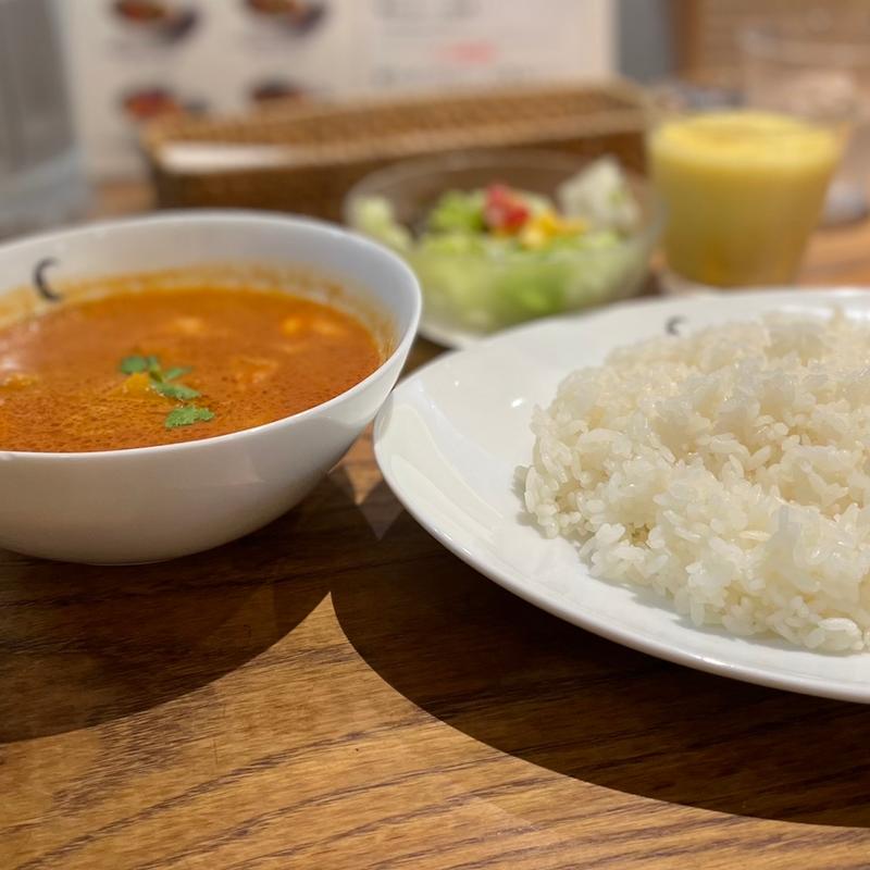 エビとカボチャのチーズカリー(チャントーヤ　ココナッツカリー （CHANTOYA COCONUT CURRY）)