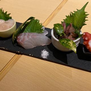お造り盛り合わせ(心有)
