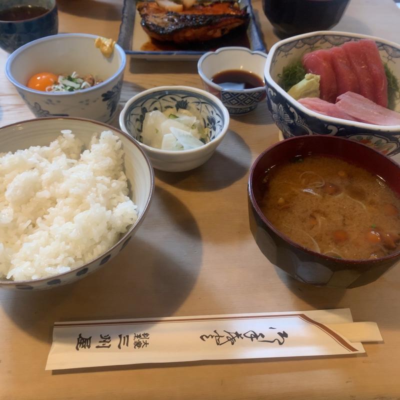 刺身定食(三州屋 飯田橋 （さんしゅうや）)