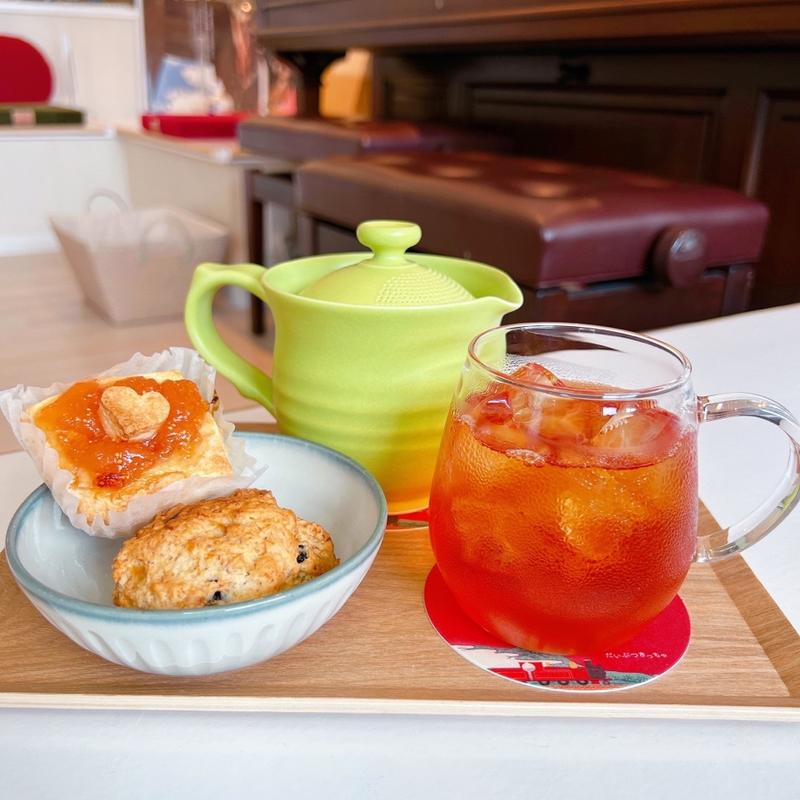 和紅茶 自家製スコーンセット(大佛汽茶)