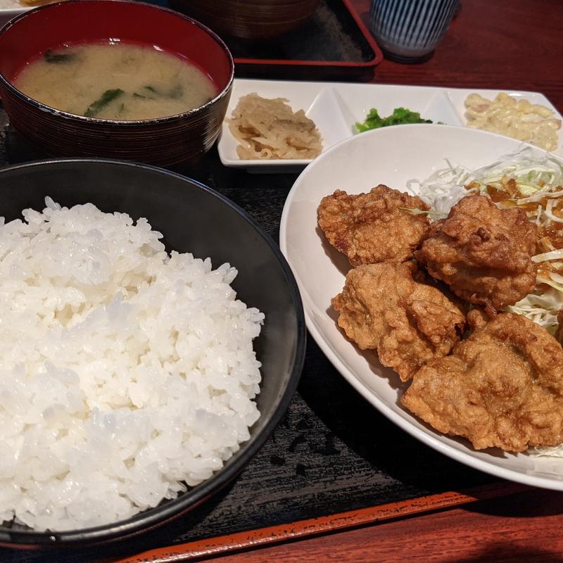 日替わり定食（からあげ）(鬼酔 )