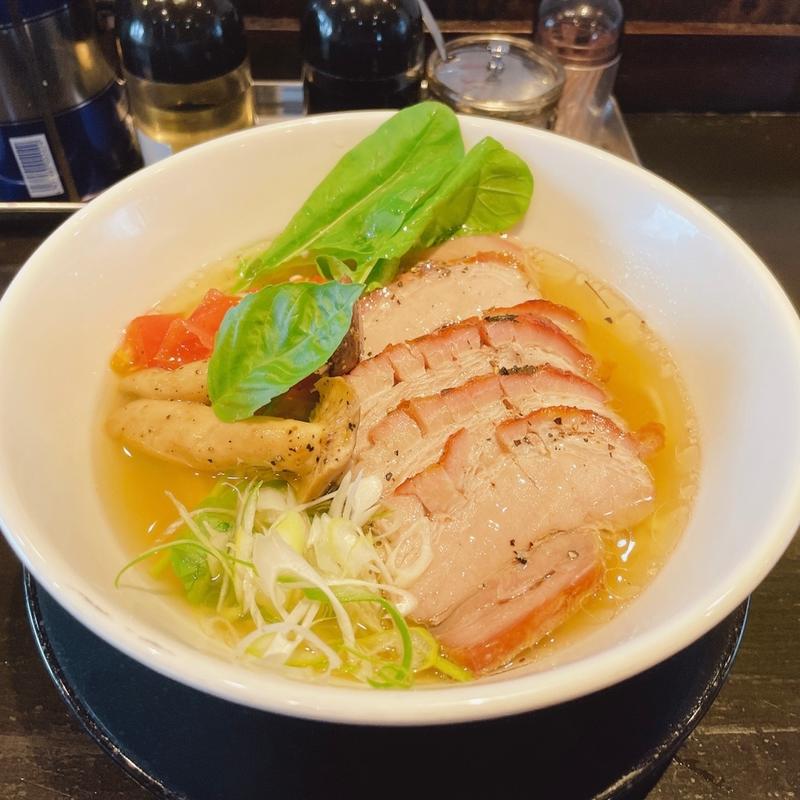 香草焼豚麺(柳麺まる重)