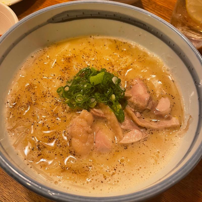 鶏白湯ラーメン(やきとり暫 )