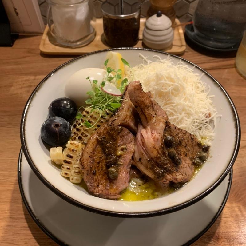 限定　冷やしとうもろこしらーめん　第3段(海老丸らーめん)