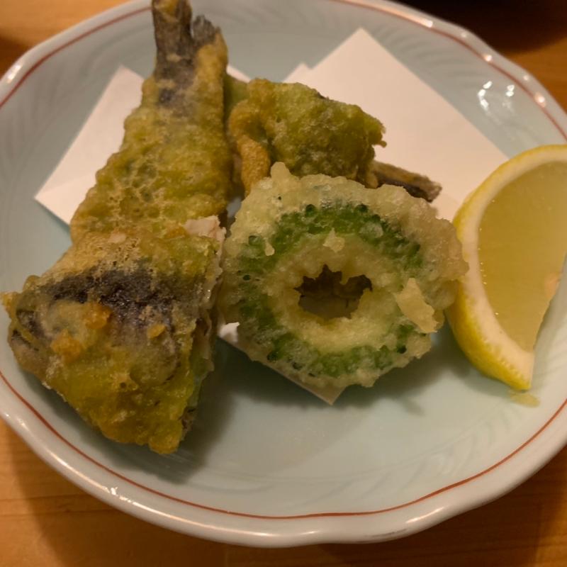 日向雫膳　揚げ物(和食処 旬魚 日向雫 （ひむかしづく）)