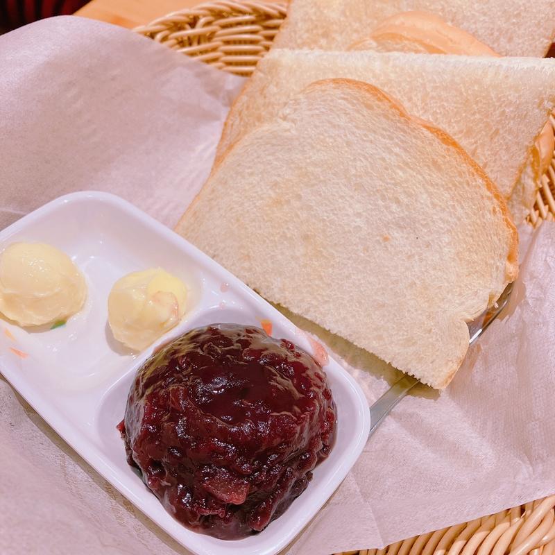 小倉トースト(コメダ珈琲 新宿御苑前店)