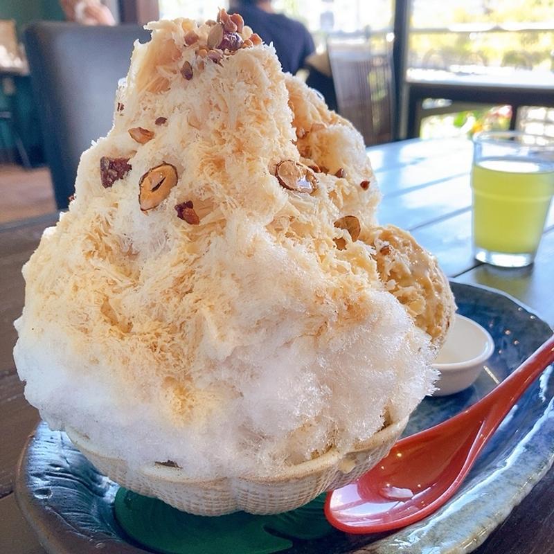 塩キャラメルのカキ氷(Bakery & Cafe La vie bell )