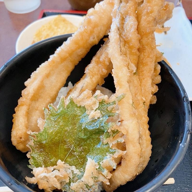 穴子天丼(魚食堂たわら )