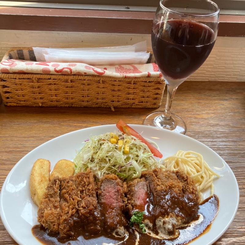 ビーフカツ(洋食みやもと)