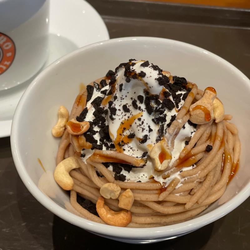 カラメルモンブランパフェ(サンマルクカフェ bono相模大野店)