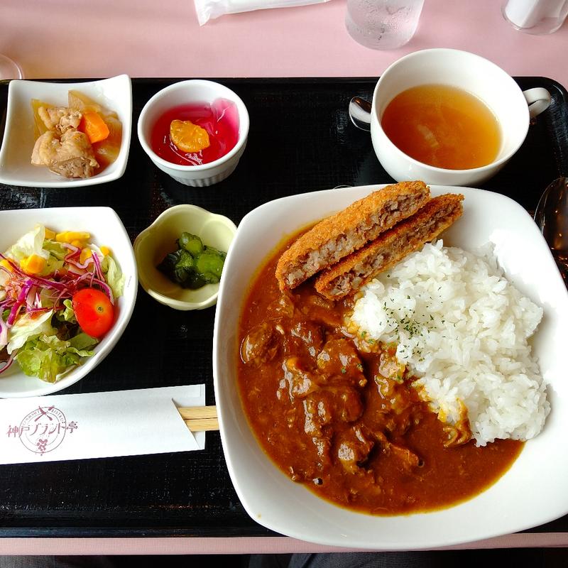 ゴロっとお肉の自家製カレーライス

(グルメビストロ 神戸ブランド亭)