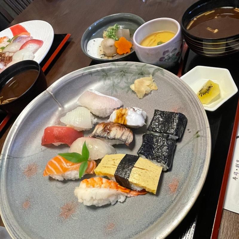 寿司御膳(かき田寿司割烹)