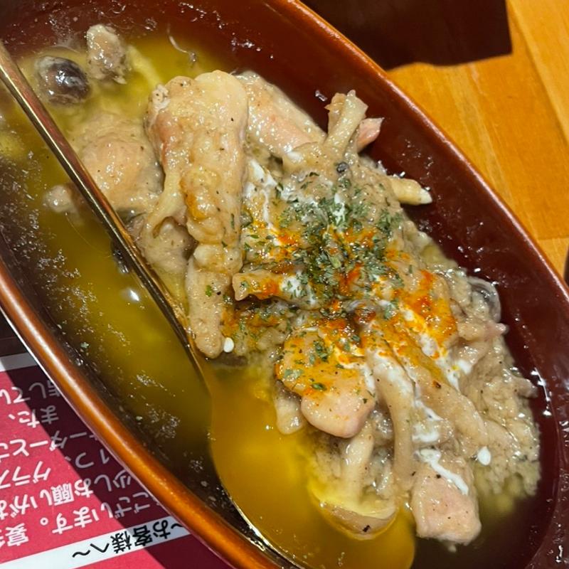 特製アヒージョ(肉バル 塊肉とワイン朝霞台)