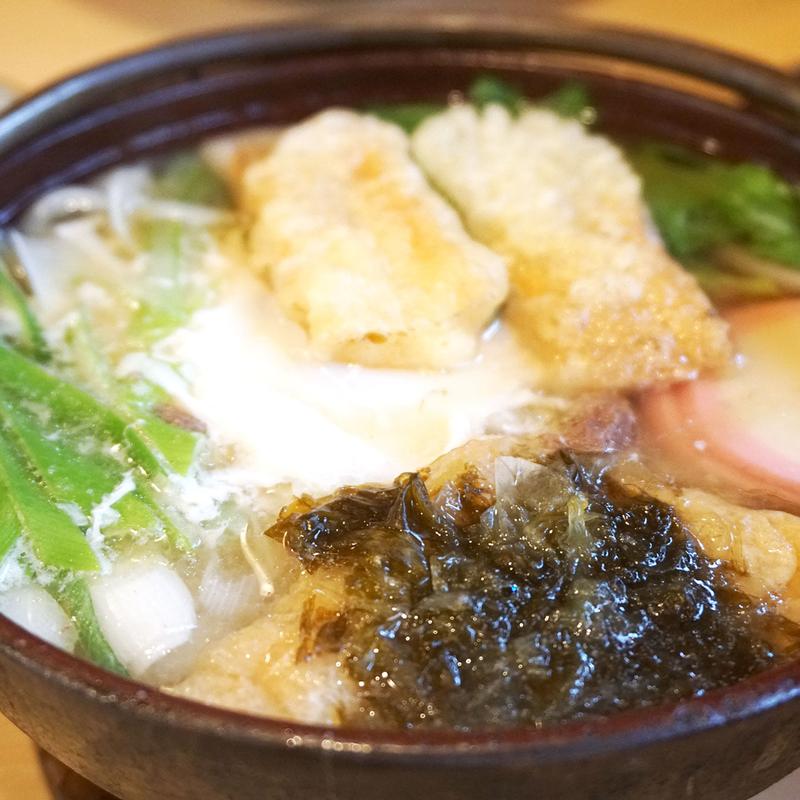 鍋焼き(葉隠うどん)