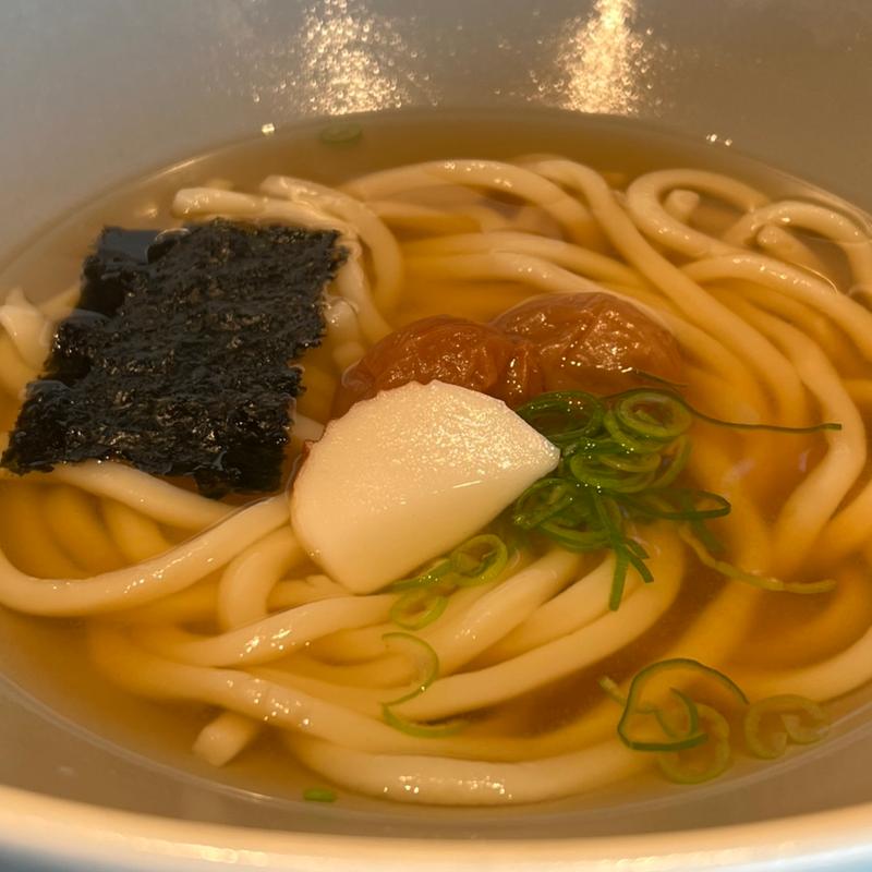 梅干のおうどん(つるとんたん UDON NOODLE Brasserie 渋谷店)