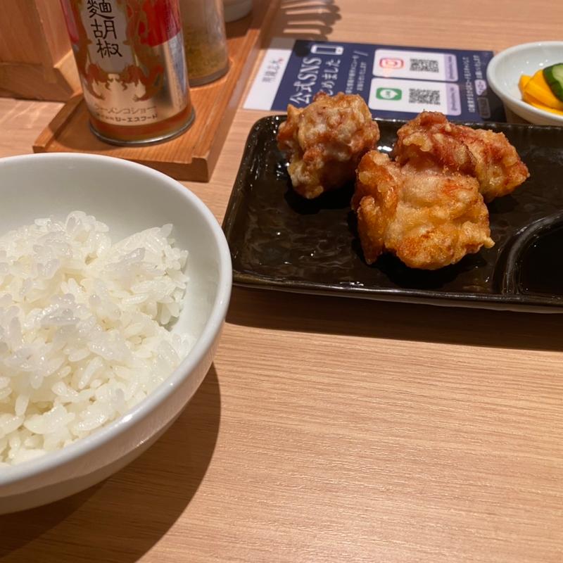 霧島鶏唐揚げセット(明鏡志水)