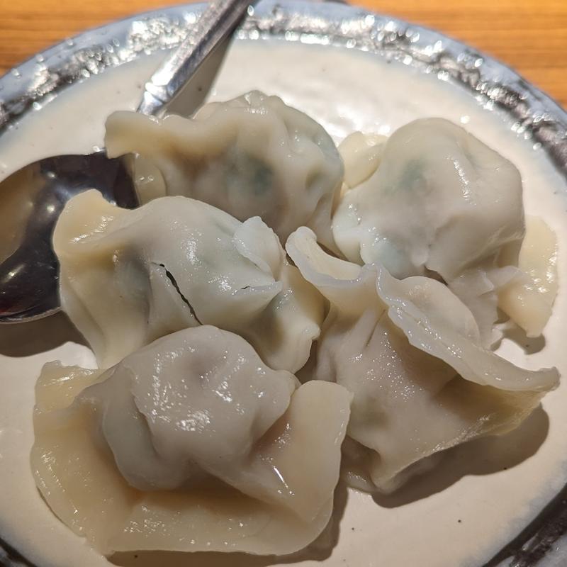 茹でエビ水餃子(チャーボン　多福楼　渋谷宮下公園前店)