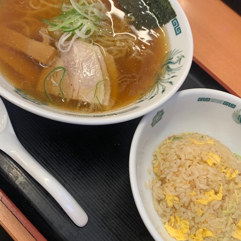 ラーメンセット(日高屋 吉祥寺南口店)