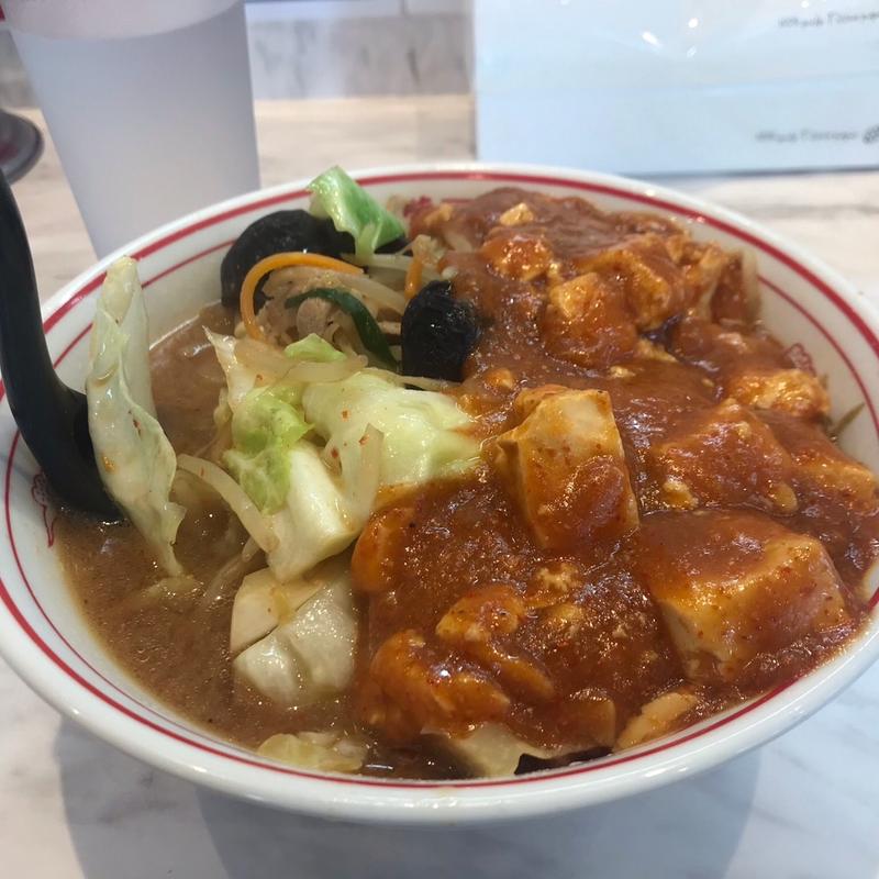 蒙古タンメン　中盛り(蒙古タンメン中本 熊谷)