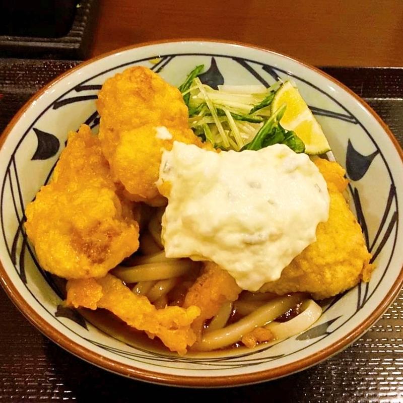 タル鶏天ぶっかけ(丸亀製麺 新宿NSビル店 )