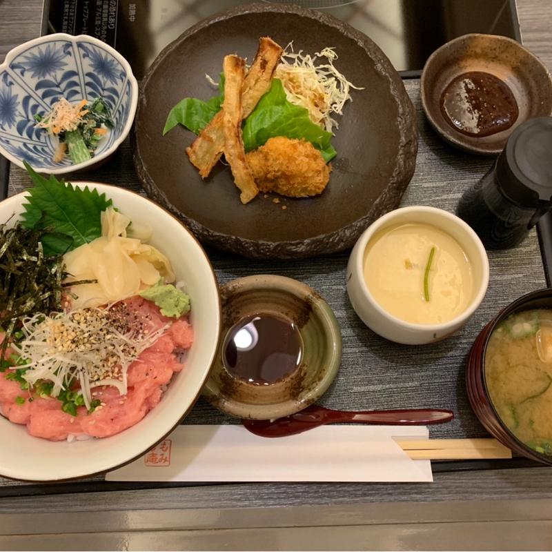 鮪ねぎとろ丼(もみじ庵　仙台店)