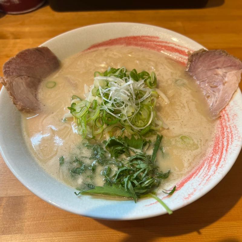 青じそラーメン(牛骨らーめん平廉)